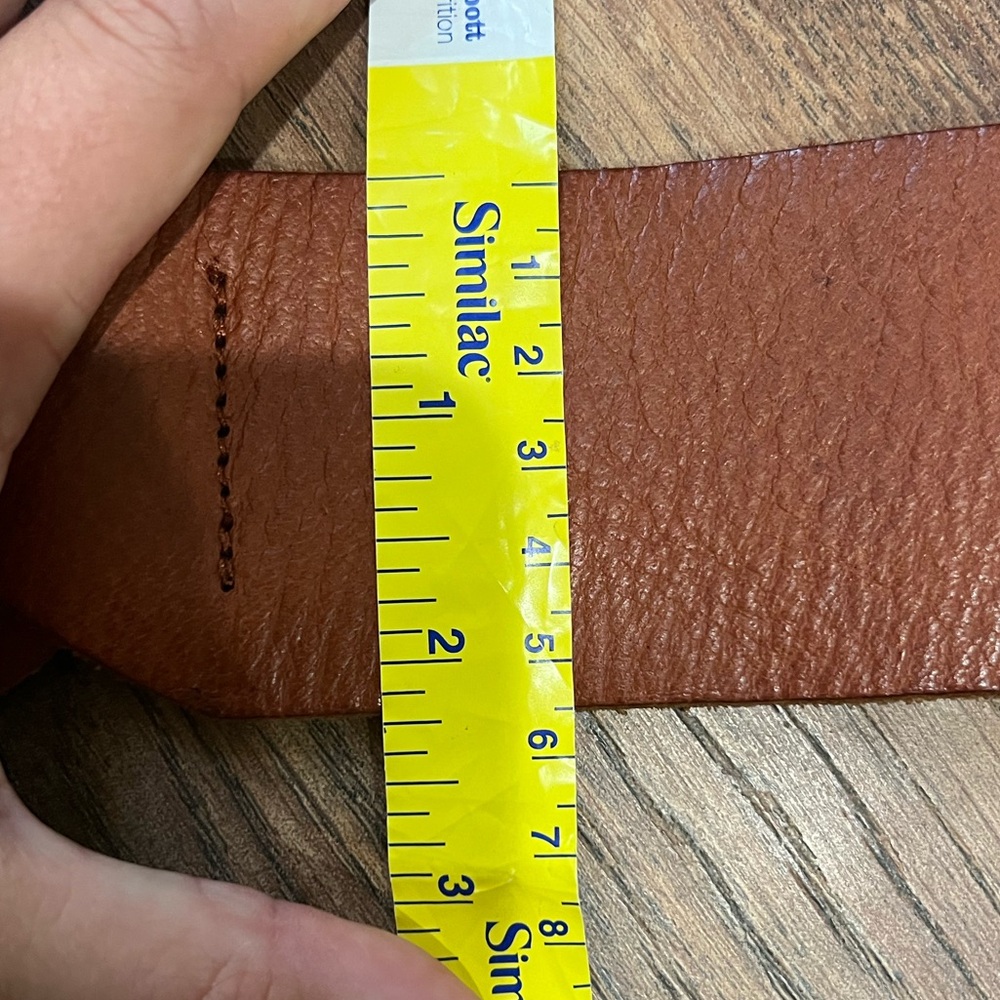 { hollister } brown braided vintage belt, small - Picture 3 of 4